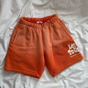 MadHappy Orange Shorts